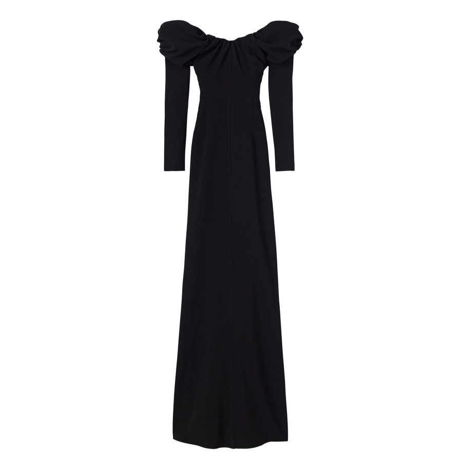 Clothing A.L.C. | Nora Off Shoulder Gown Black