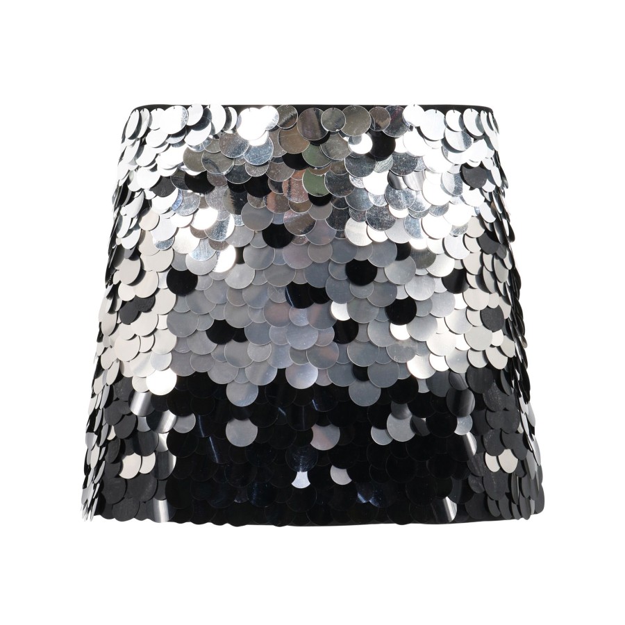Clothing Alice + Olivia | Rubi Paillette-Embellished Miniskirt Silver/Black