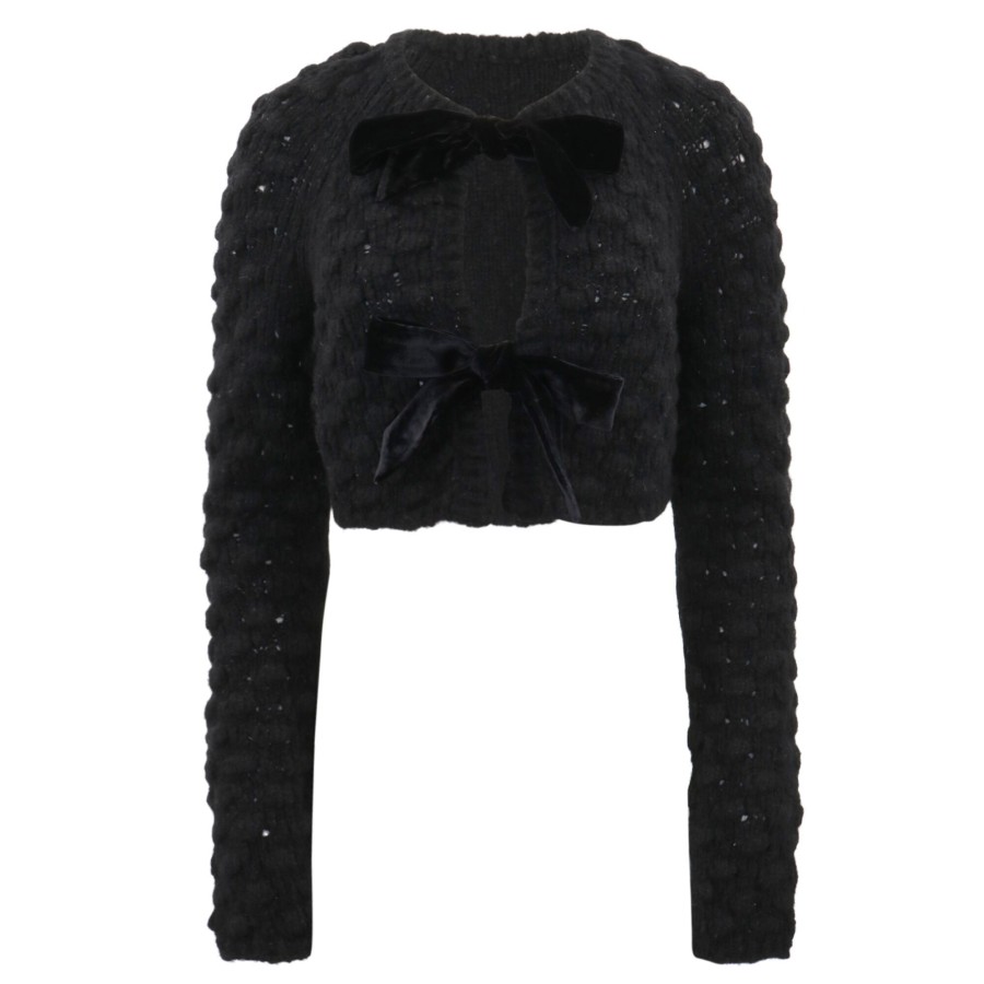 Clothing Sea | Teresa Cardigan Black