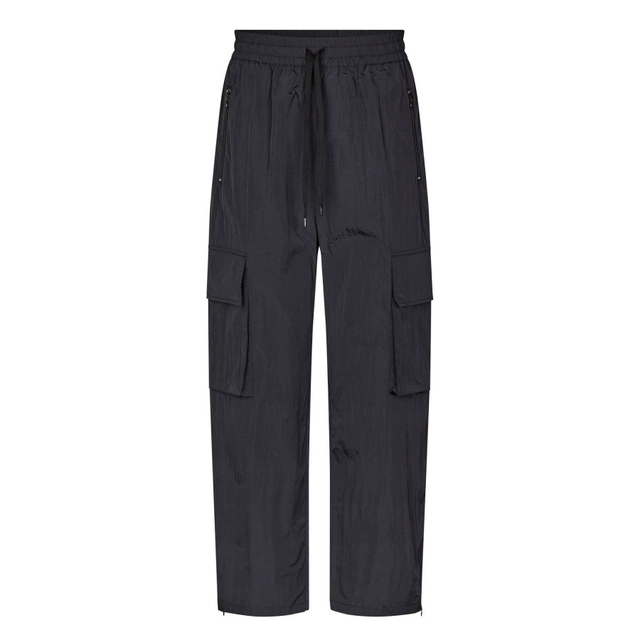 Clothing Baum Und Pferdgarten | Nemu Drawstring Cargo Pant Black