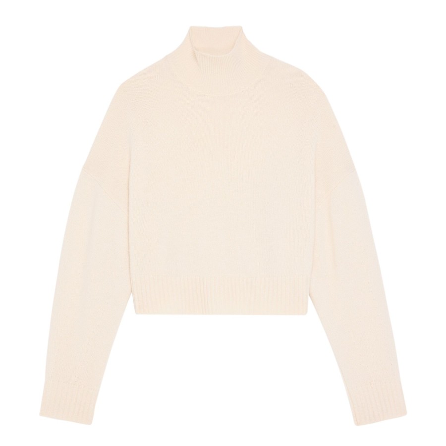 Clothing Theory | Cropped Turtleneck Sweater Ivory