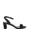 Shoes Pelle Moda | Moira Low Heel Sandal Black