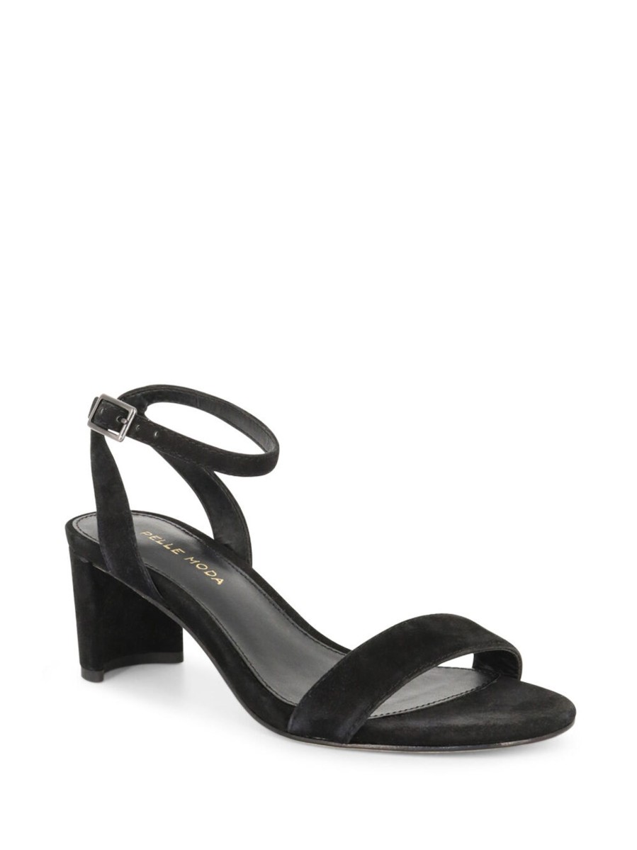 Shoes Pelle Moda | Moira Low Heel Sandal Black