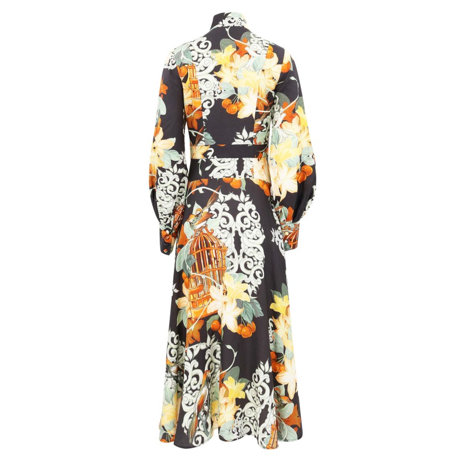 Clothing Leo Lin | Nellie Midi Dress Twilight Multi