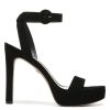 Shoes Veronica Beard | Darcelle Suede Platform Sandals Black