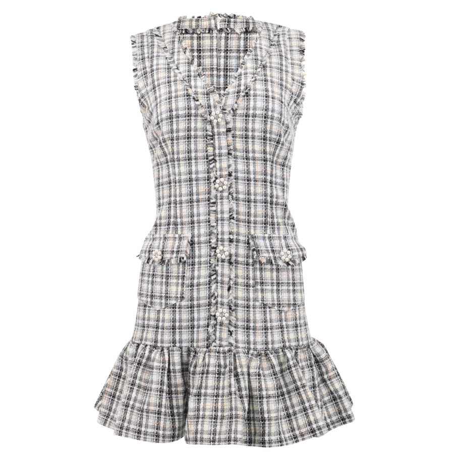 Clothing Likely | Franco Dress Grey Multi