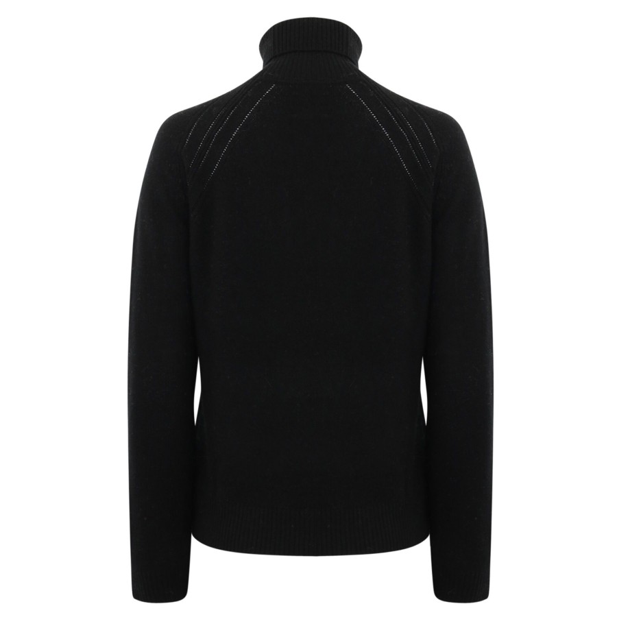 Clothing Crush Cashmere | Justin Roll Neck Sweater Cotton