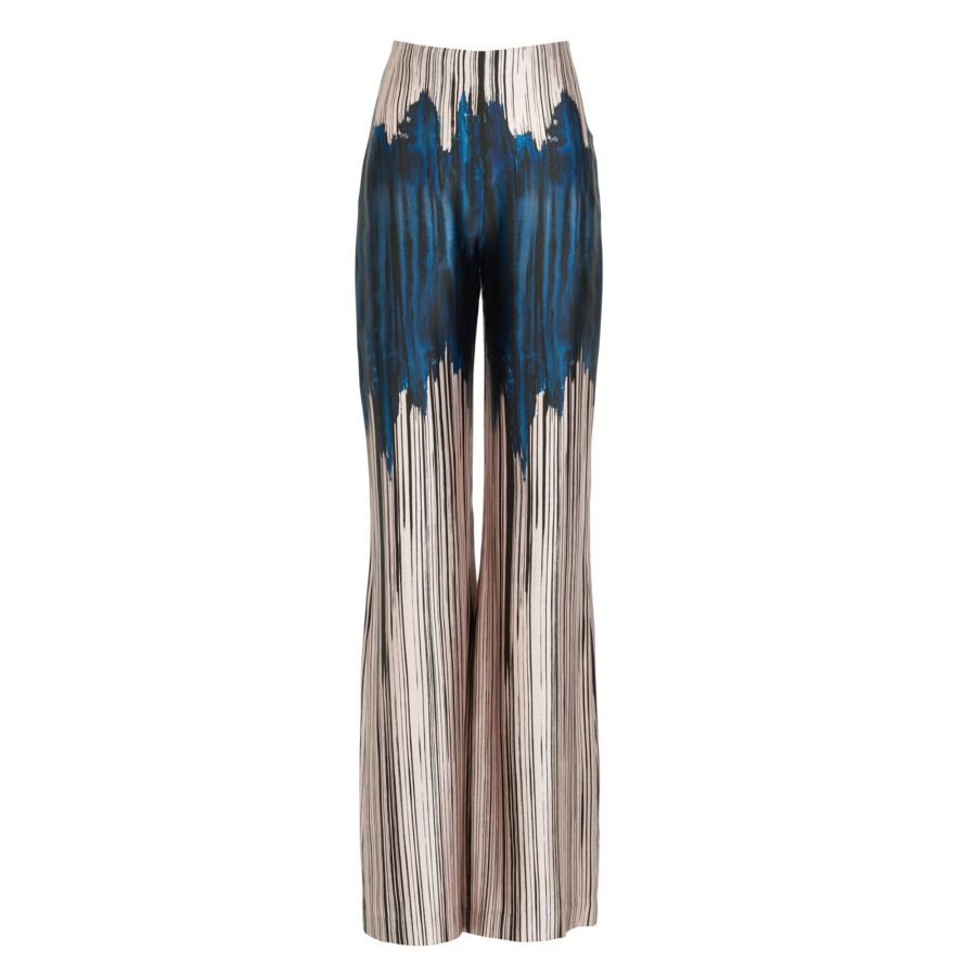 Clothing Silvia Tcherassi | Andie Pant Indigo Linear