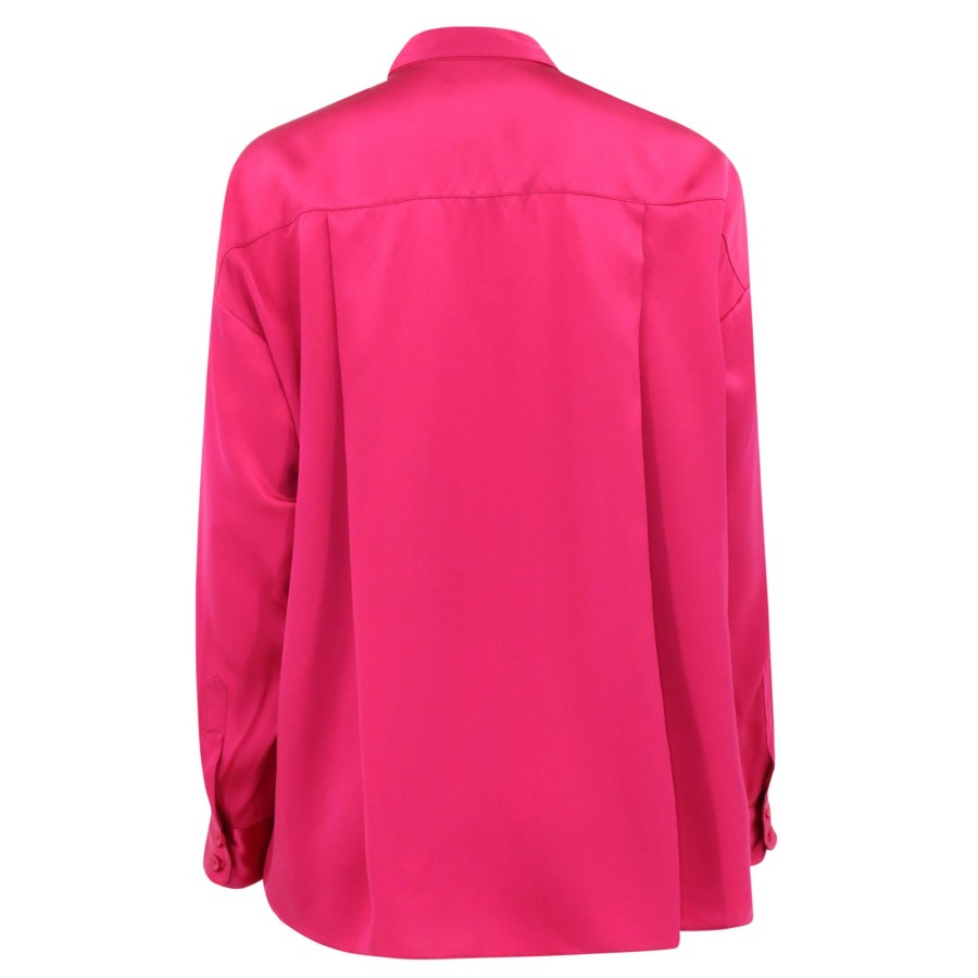 Clothing Sablyn | Indiana Button Up Shirt Lipstick
