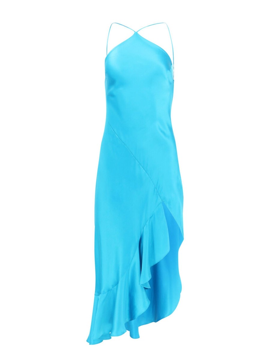 Clothing Amanda Uprichard | Dasha Open-Back Dress Maui