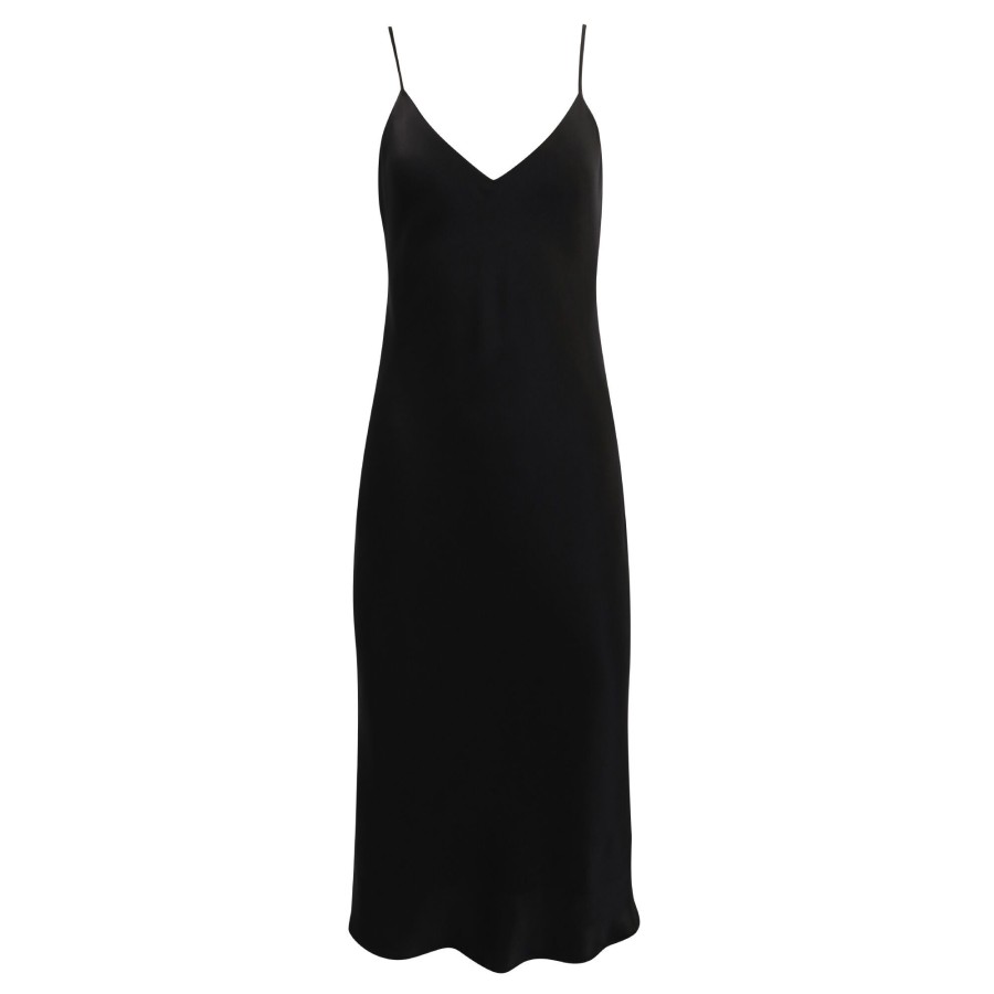 Clothing L'Agence | Jodie V-Neck Slip Dress Champagne