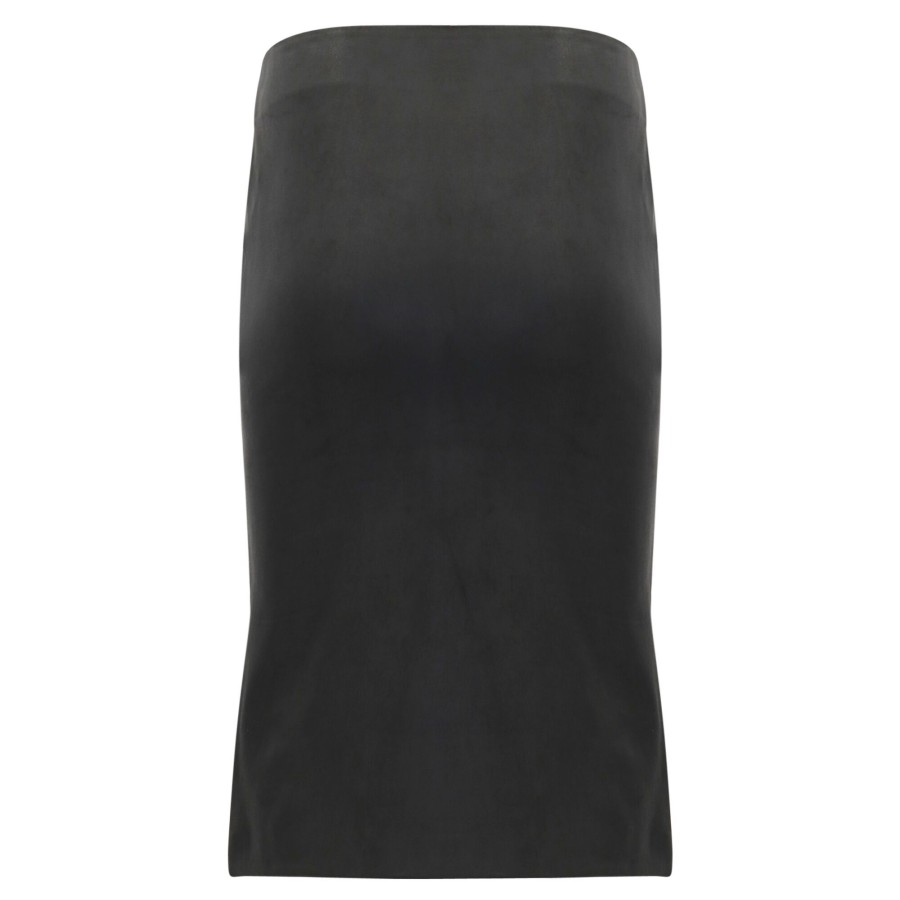 Clothing SPRWMN | Leather Pencil Skirt Black