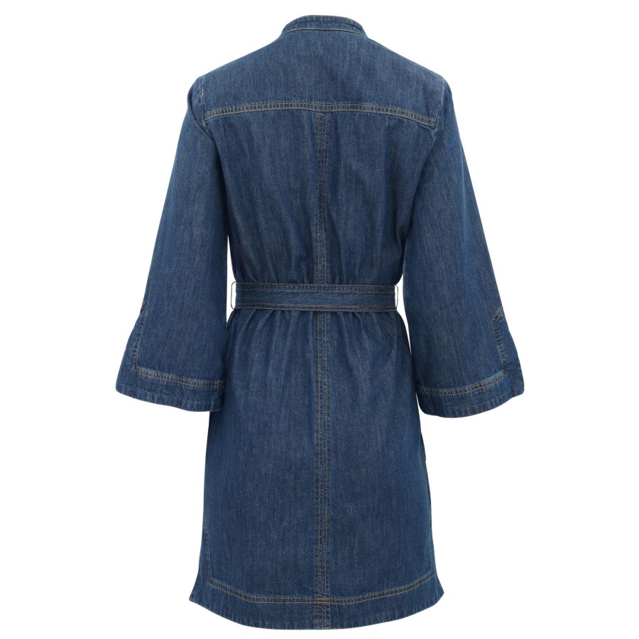 Clothing Trina Turk | Otis Denim Dress Indigo