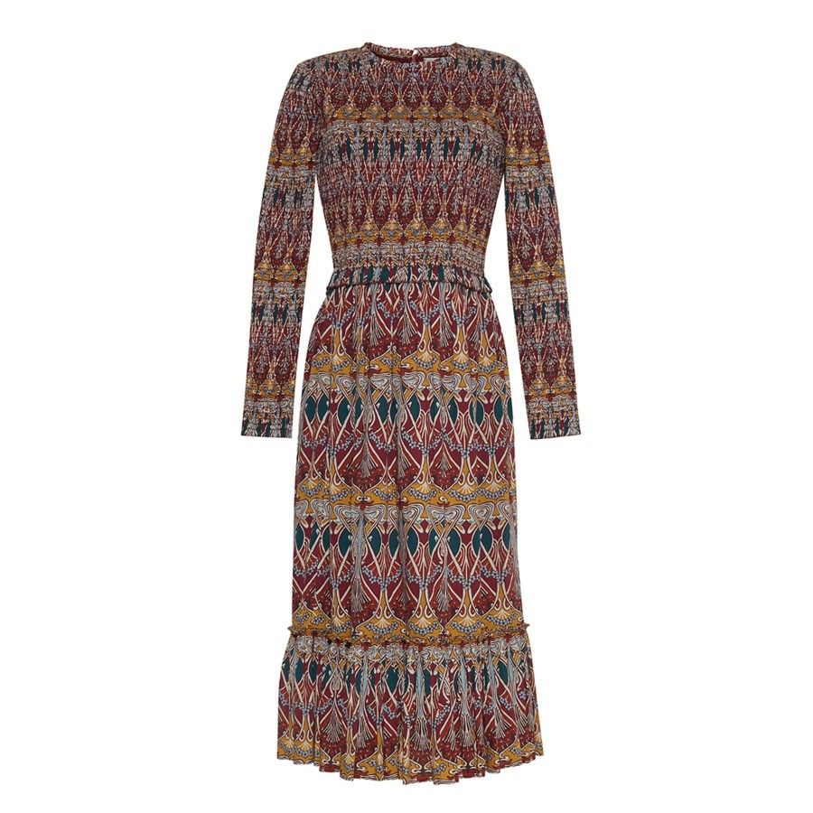 Clothing Cara Cara | Violette Dress Chai Tea Deco