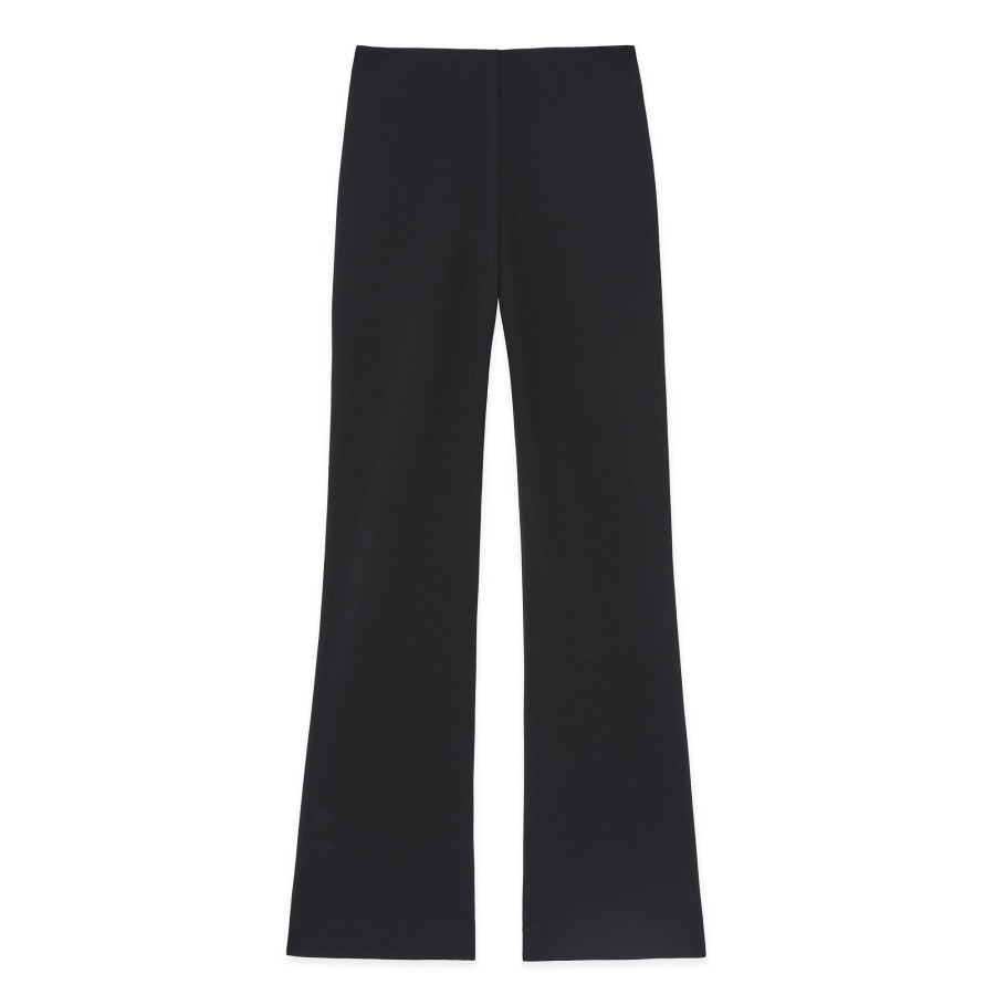 Clothing Lafayette 148 New York | Gates Ankle Flare Pull On Pant Black