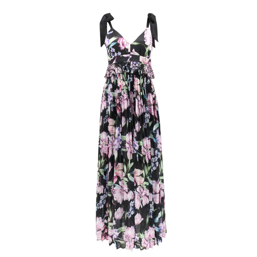 Clothing Christy Lynn | Genevieve Dress Ebony Garden