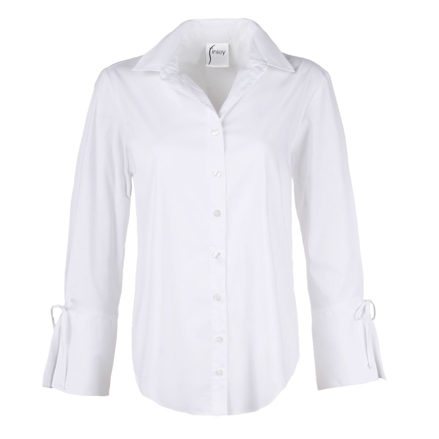 Clothing Finley | Rachel Shirt Ivory