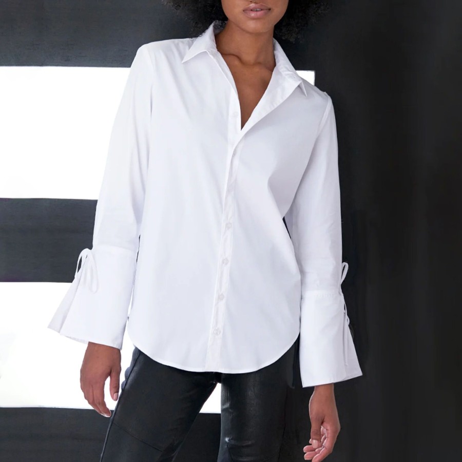 Clothing Finley | Rachel Shirt Ivory