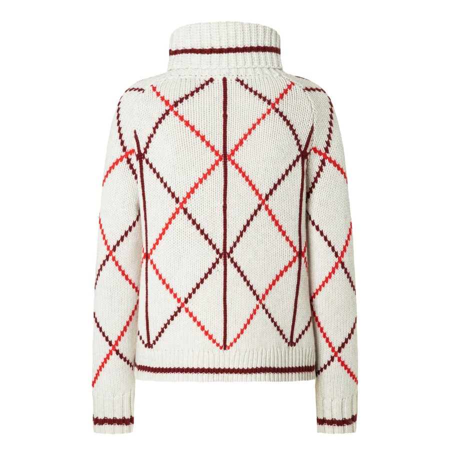 Clothing Bogner | Solange Cashmere Sweater Cream Multi
