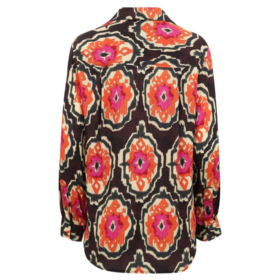 Clothing Finley | Mini Monica Shirt Brown Multi