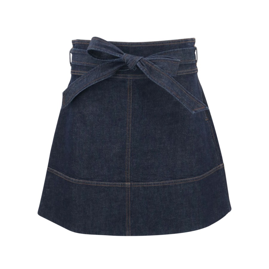 Clothing Tanya Taylor | Courtney Skirt Indigo