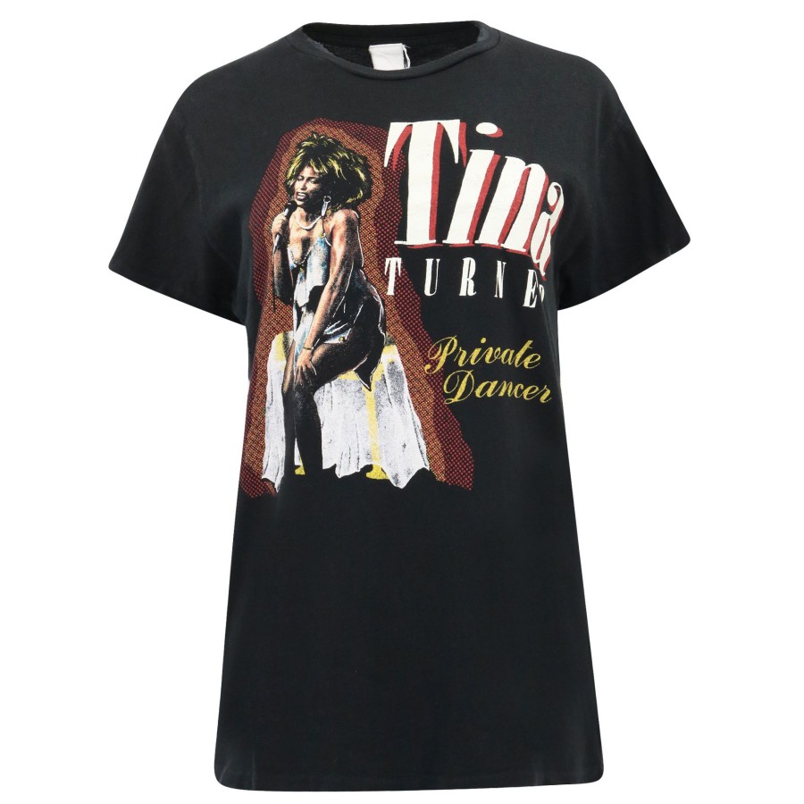 Clothing Madeworn | Tina Turner Tee Coal