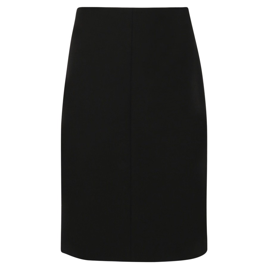 Clothing Vince | Seamed Front Pencil Skirt Black