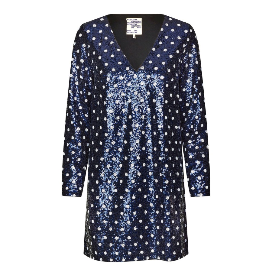 Clothing Baum Und Pferdgarten | Javona Sequin Polka Dot Dress Black