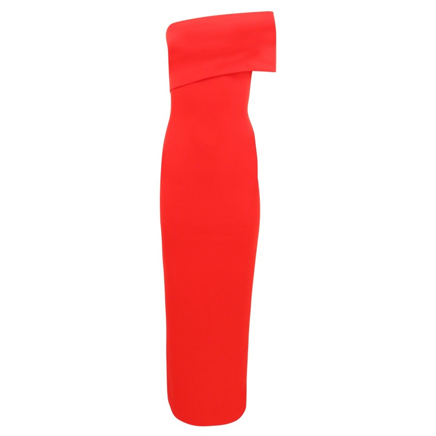Clothing Solace London | Lana Maxi Dress Red