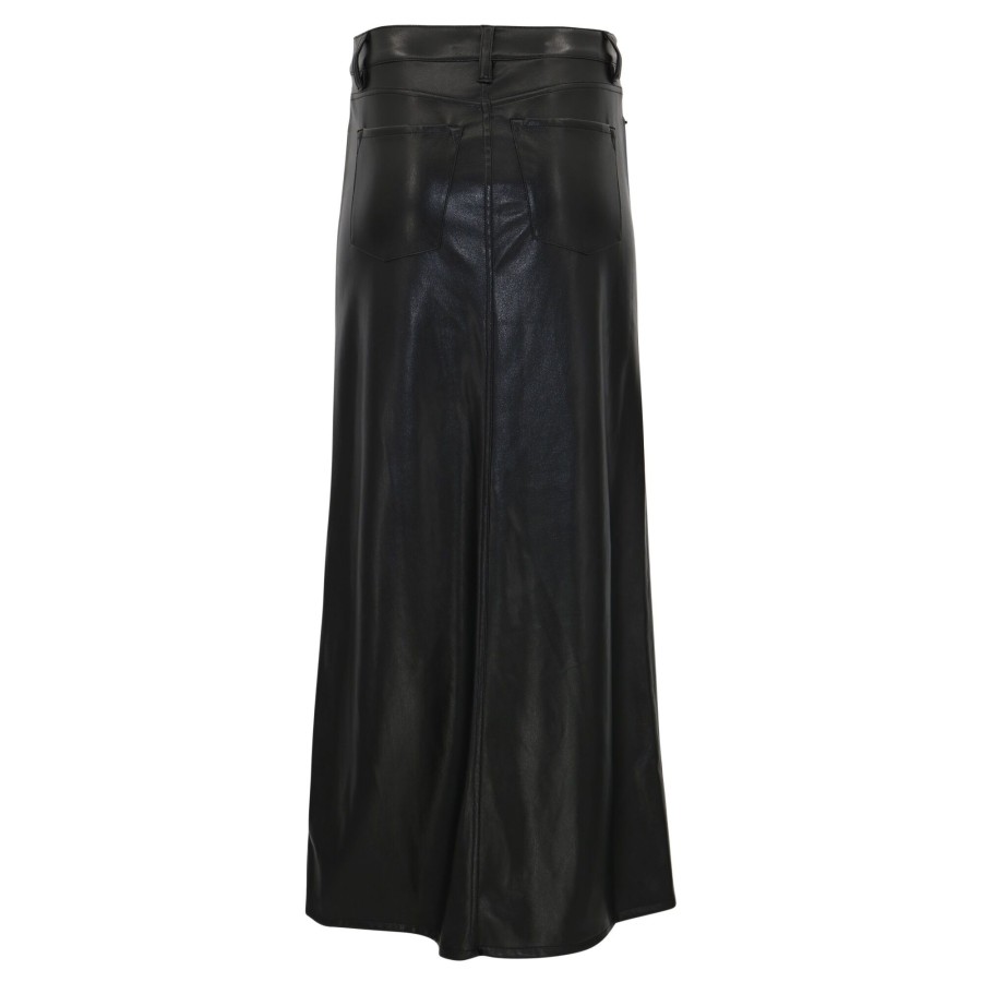 Clothing Alice + Olivia | Rye Vegan High Rise Skirt Black