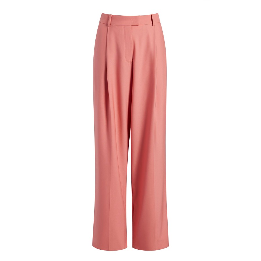 Clothing Another Tomorrow | Relaxed Wide Leg Pant Pink