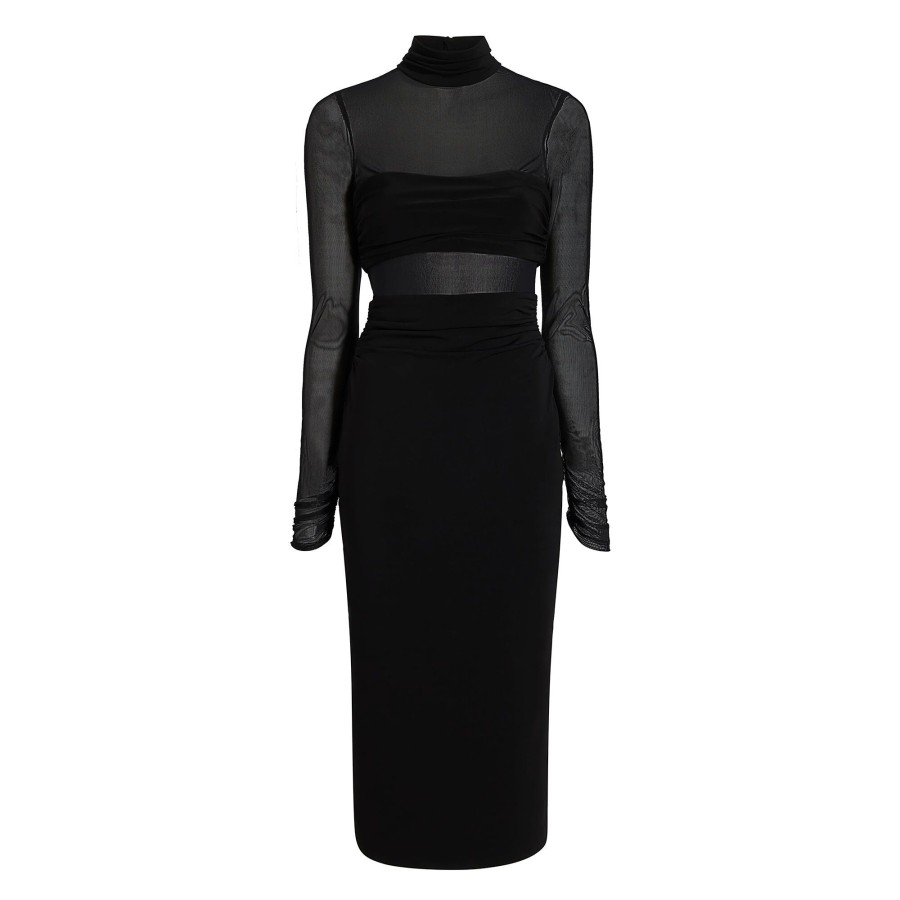 Clothing Cinq à Sept | Ariana Dress Black