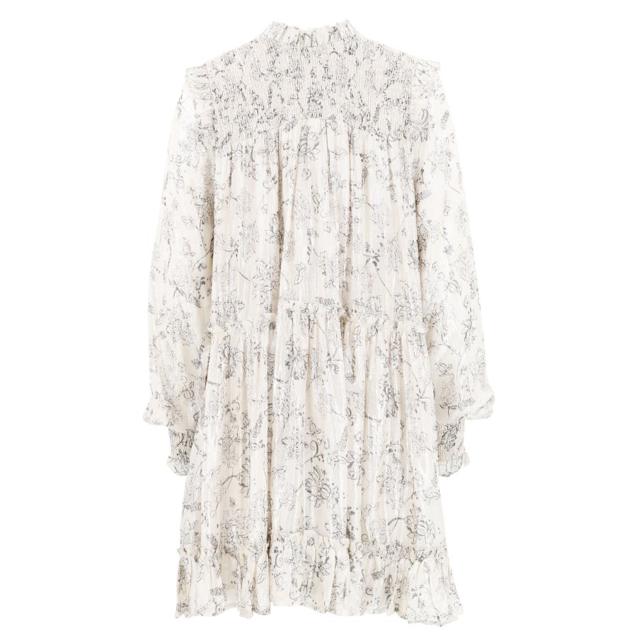 Clothing Love The Label | Paulina Mini Dress Sabina Lurex Print