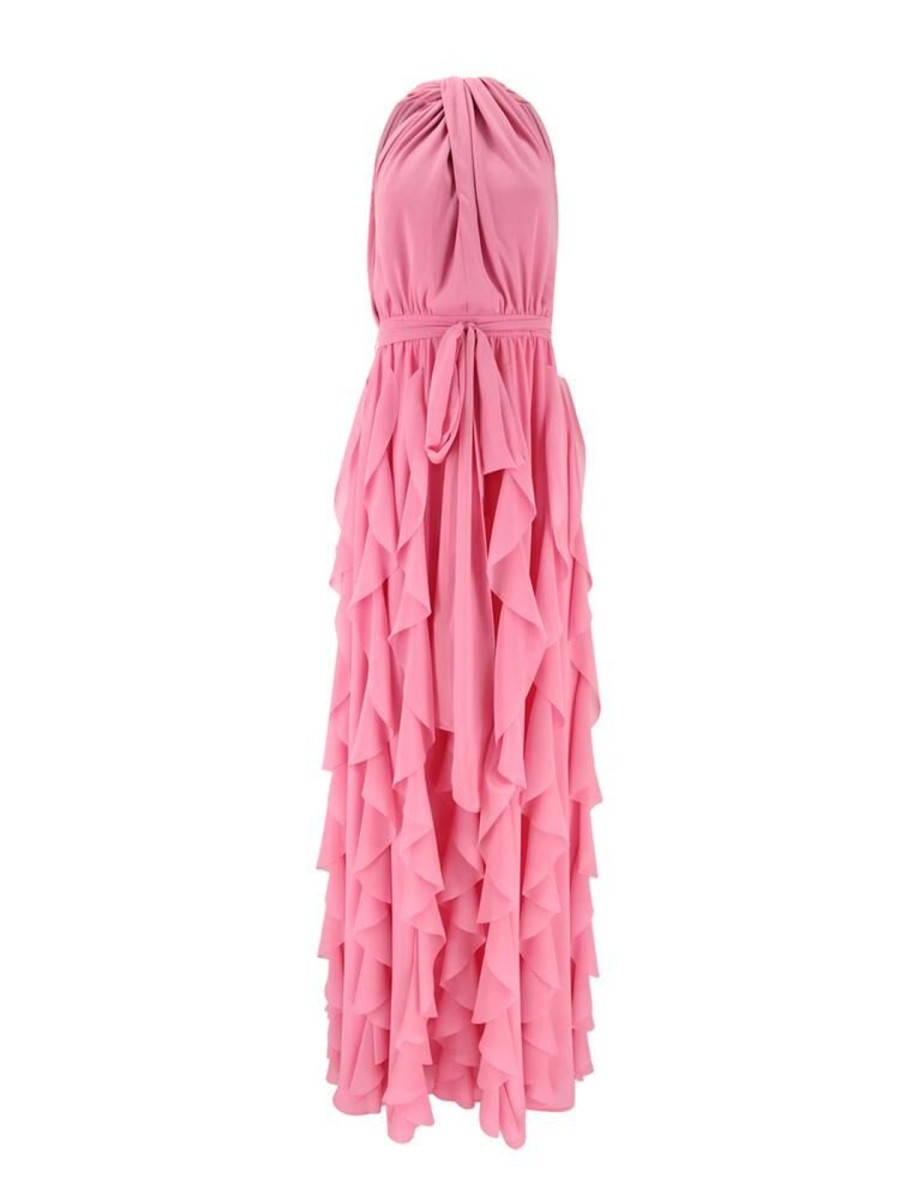 Clothing Catherine Regehr | Ziena Gown With Ruffle Hem Peony_42