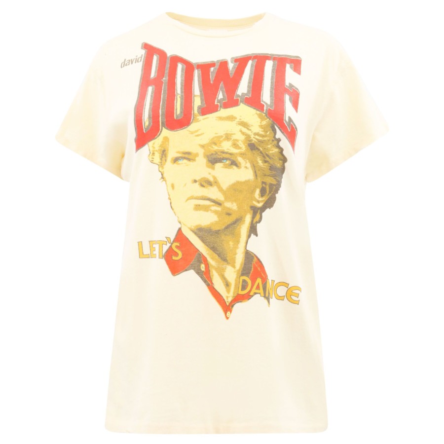 Clothing Madeworn | David Bowie Tee Mellow Yellow