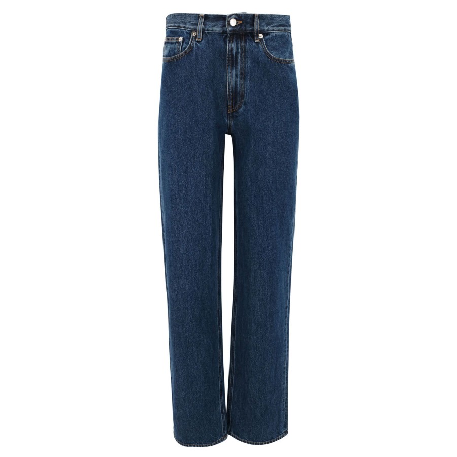 Clothing Loulou Studio | Denim Pants Washed Blue