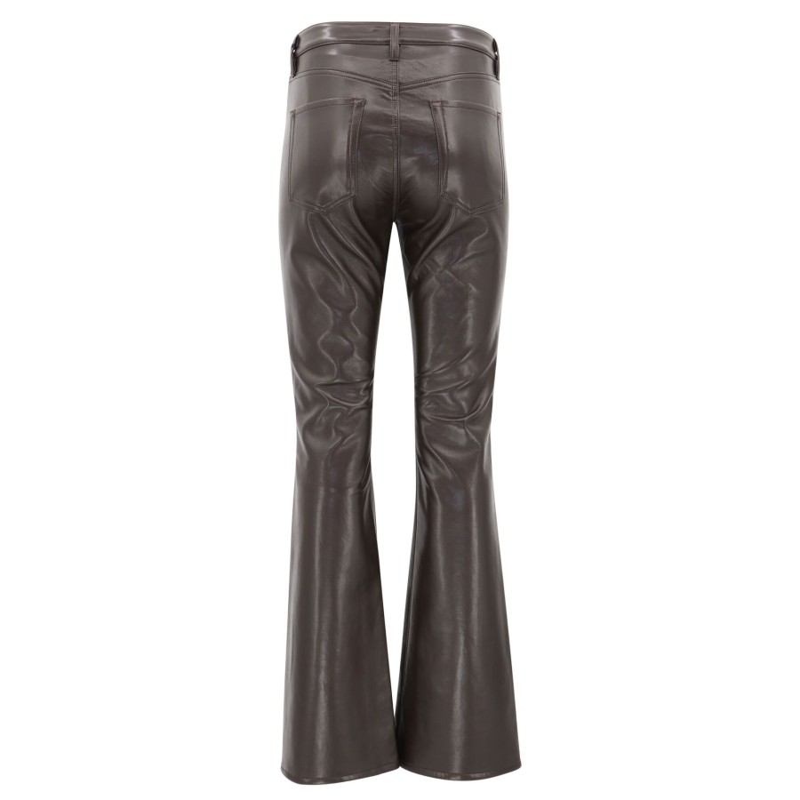 Clothing Citizens of Humanity | Lilah Recycled Leather Bootcut Pant Chocolate
