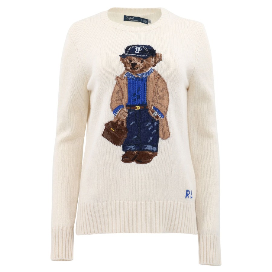 Clothing Polo Ralph Lauren | Fall Bear Long Sleeve Pullover Authentic