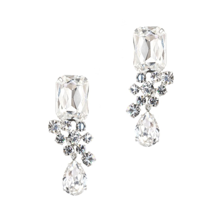 Jewelry Jennifer Behr | Eliza Earrings Crystal