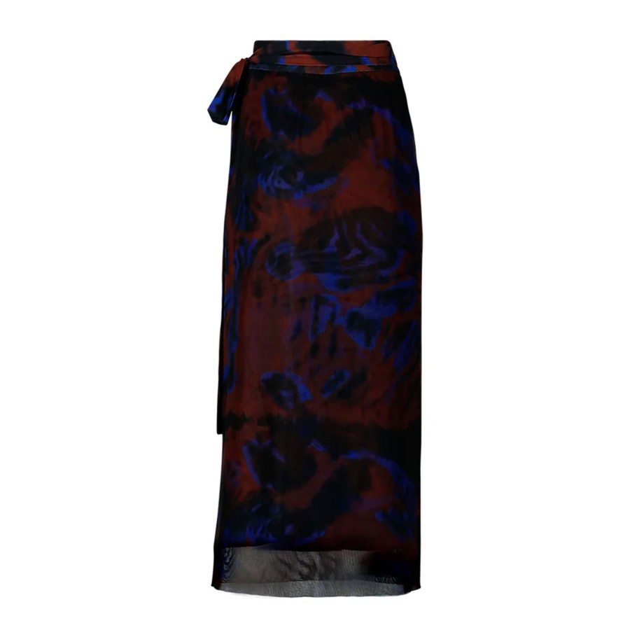 Clothing Sandra Weil | Wrap Around Midi Skirt Primitive
