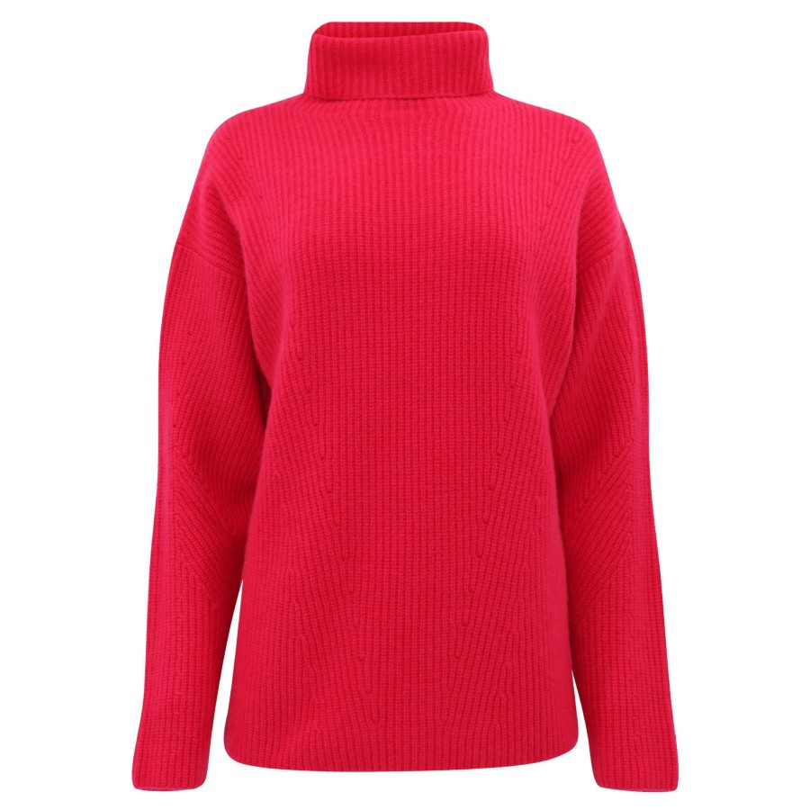 Clothing LaPointe | Airy Cashmere Silk Turtleneck Steel