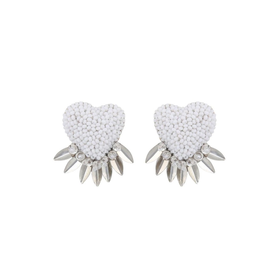 Jewelry Deepa Gurnani | Danika Earring White