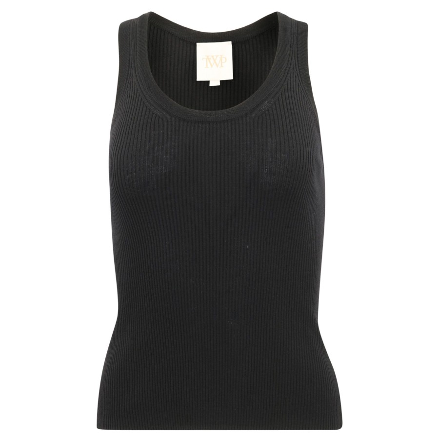 Clothing Twp | Wool Knit Tank Black