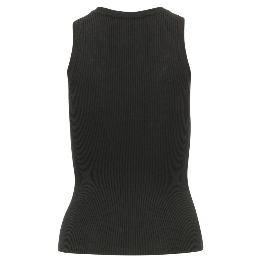 Clothing Twp | Wool Knit Tank Black