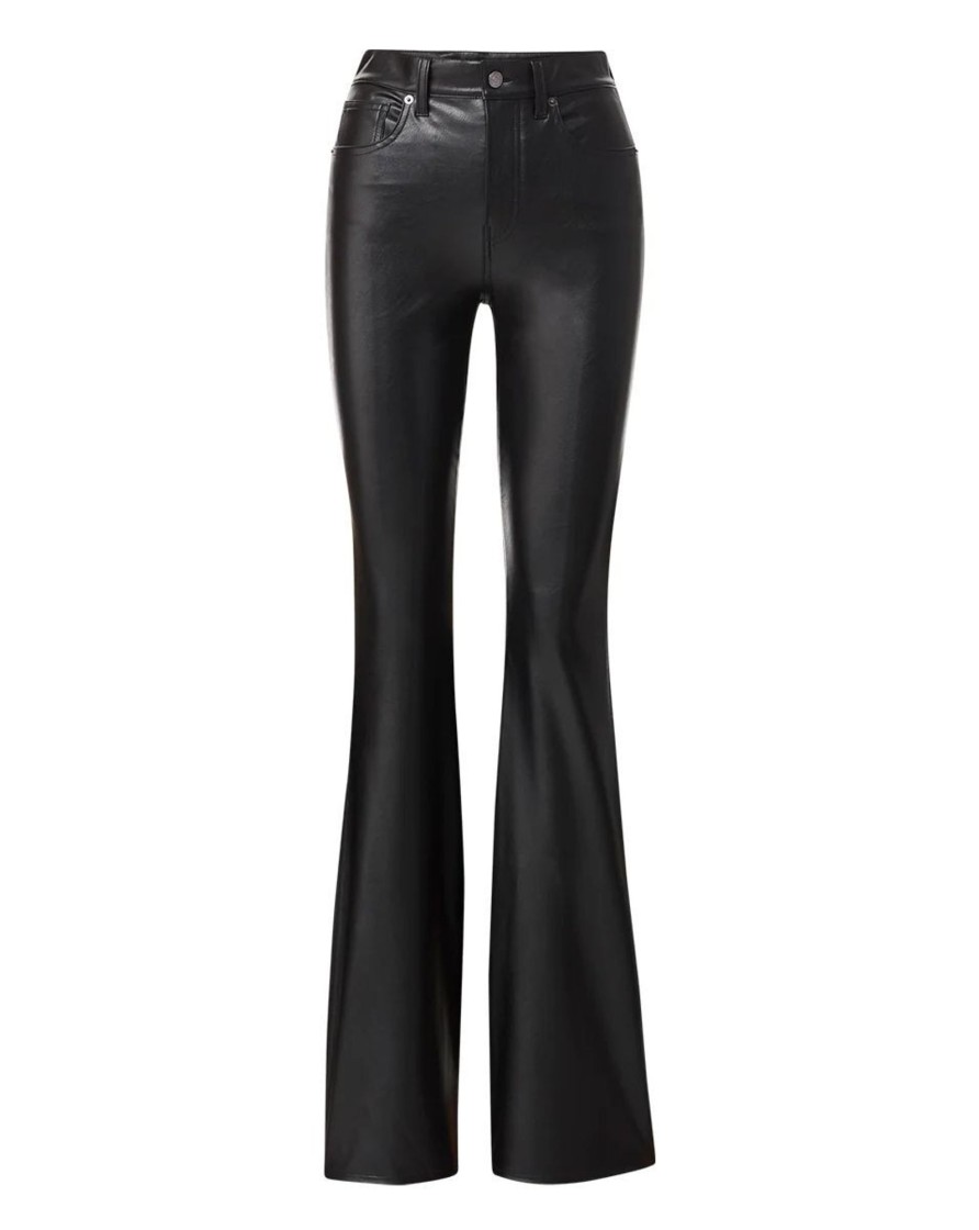 Clothing Veronica Beard | Beverly Vegan Leather Pant Black
