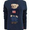 Clothing Polo Ralph Lauren | Knit Bear Sweater Navy Multi