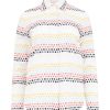 Clothing Le Superbe | Sunset Eyelet Boyfriend Shirt Sunsetey