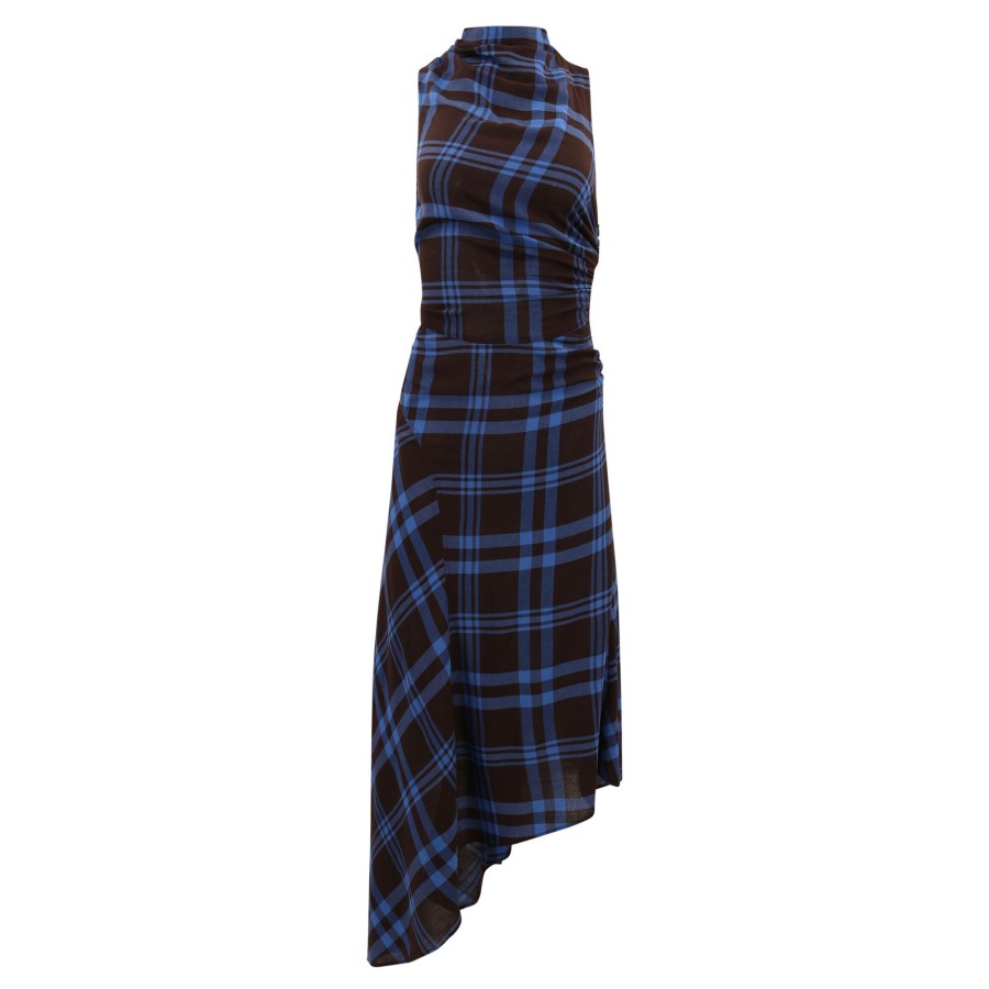 Clothing A.L.C. | Iggy Midi Dress Brown Royal