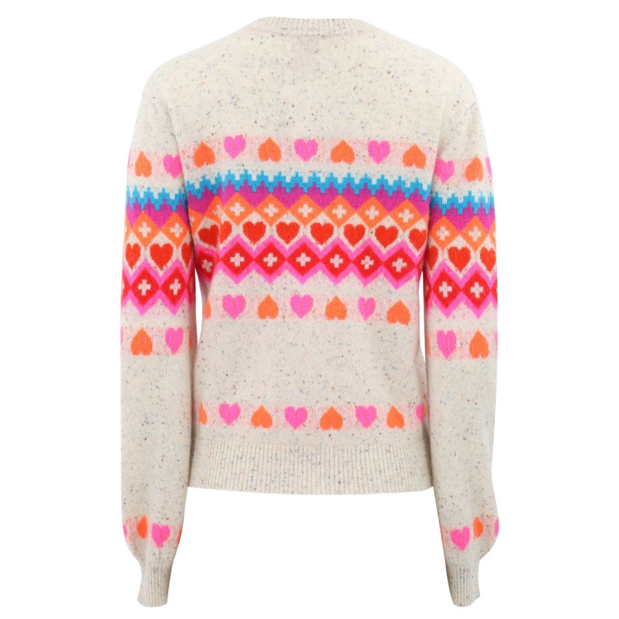 Clothing Brodie | Rainbow Fair Isle Sweater Multi