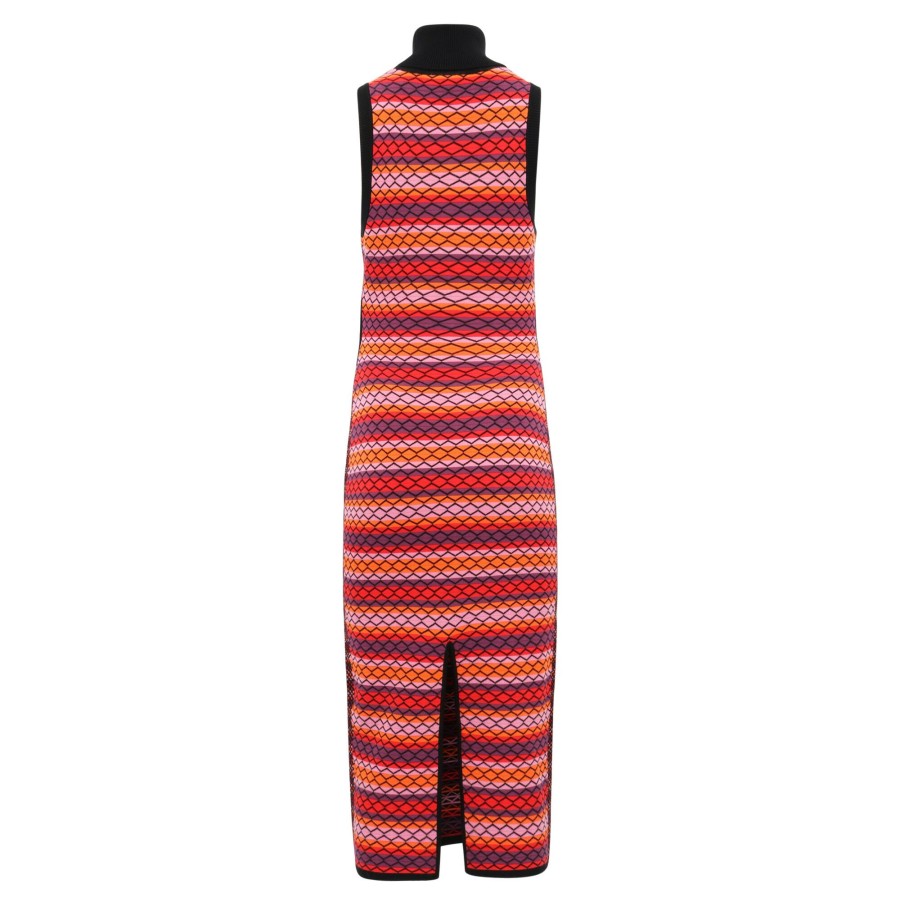 Clothing Toccin | Peggy Stripe Knit Dress Diamond Multi